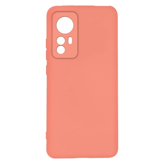 Etui Xiaomi 12T / 12T Pro Półsztywne, miękkie w dotyku, cienkie różowe Avizar