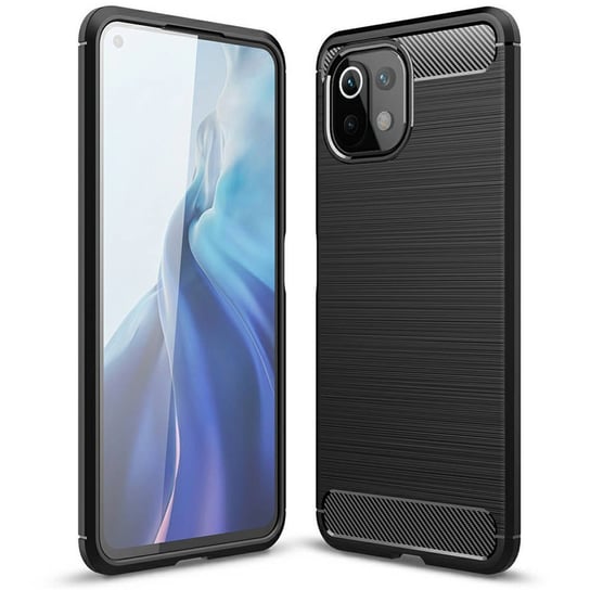 Etui XIAOMI MI 11 LITE 4G / 5G Nexeri Carbon Pancerne czarne Nexeri