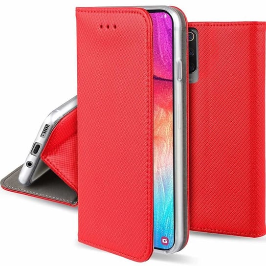 Etui XIAOMI MI NOTE 10 LITE portfel z klapką Flip Magnet czerwone Xiaomi