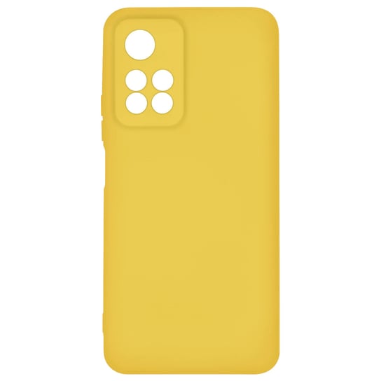 Etui Xiaomi Redmi Note 11 Pro Plus Silicone Semi-Rigid Soft-touch Finish żółte Avizar