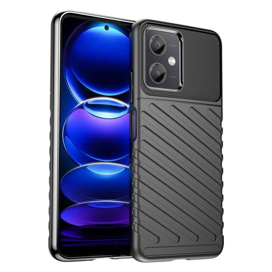 Etui XIAOMI REDMI NOTE 12 5G / POCO X5 5G Nexeri Thunder Case czarne Nexeri