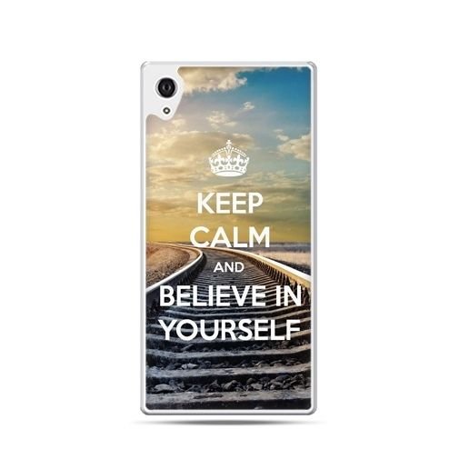 Etui Xperia Z4, Keep Calm and Believe in Yourself EtuiStudio