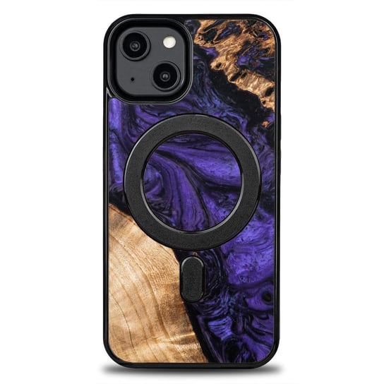 Etui Z Drewna I Żywicy Do Iphone 15 Plus Plecki Case Cover Pokrowiec Bewood Apple