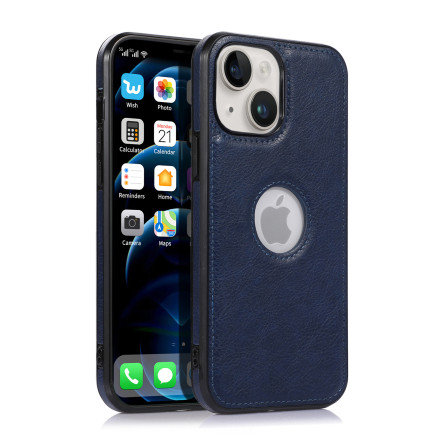 Etui z ekoskóry obudowa iPhone 15 ciemno niebieskie GK PROTECTION