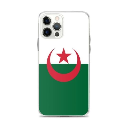 Etui z flagą Algierii na iPhone'a 12 Pro Max Inny producent (majster PL)