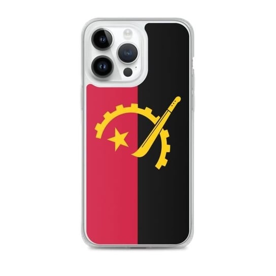 Etui z flagą Angoli na iPhone'a 14 Pro Max Inny producent (majster PL)