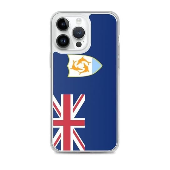 Etui z flagą Anguilli na iPhone'a 14 Pro Max Inny producent (majster PL)