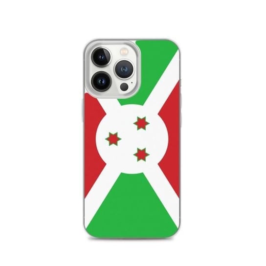 Etui z flagą Burundi na iPhone'a 13 Pro Inny producent (majster PL)