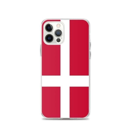 Etui z flagą Danii na iPhone'a 12 Pro Inny producent (majster PL)