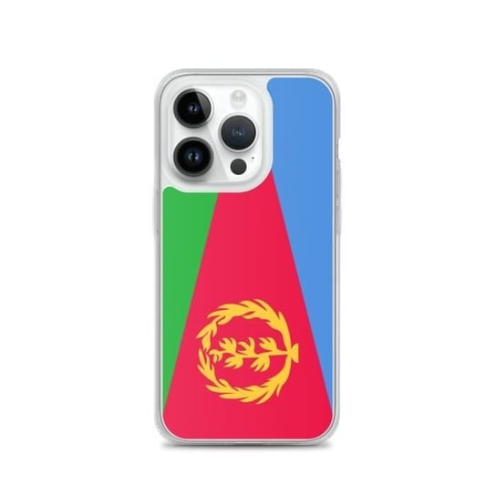 Etui z flagą Erytrei na iPhone'a 14 Pro Inny producent (majster PL)