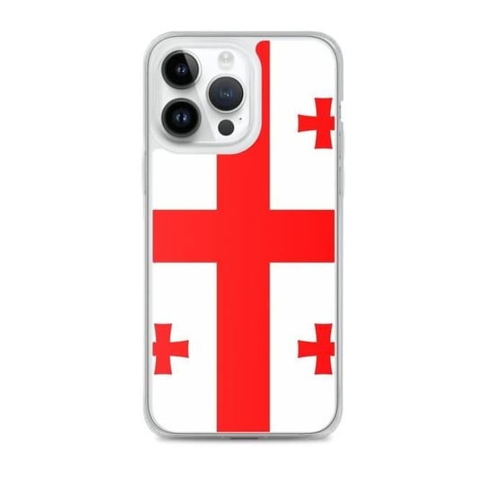 Etui z flagą Gruzji na iPhone'a 14 Pro Max Inny producent (majster PL)