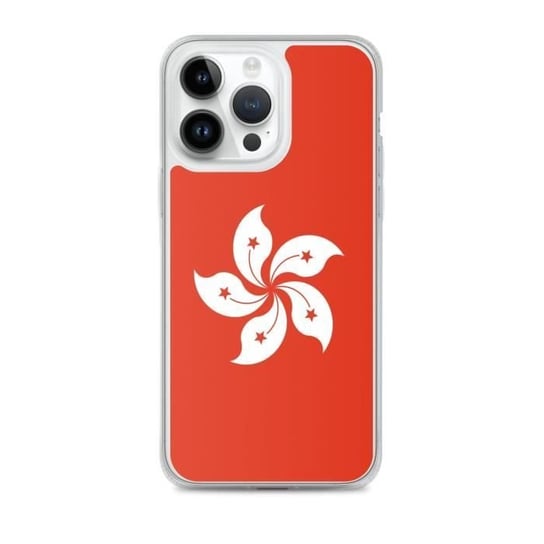 Etui z flagą Hongkongu na iPhone'a 14 Pro Max Inny producent (majster PL)