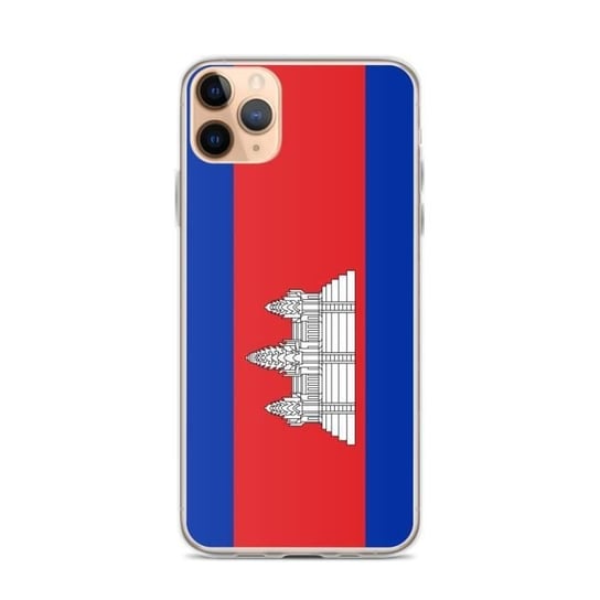 Etui z flagą Kambodży na iPhone'a 11 Pro Max Inny producent (majster PL)