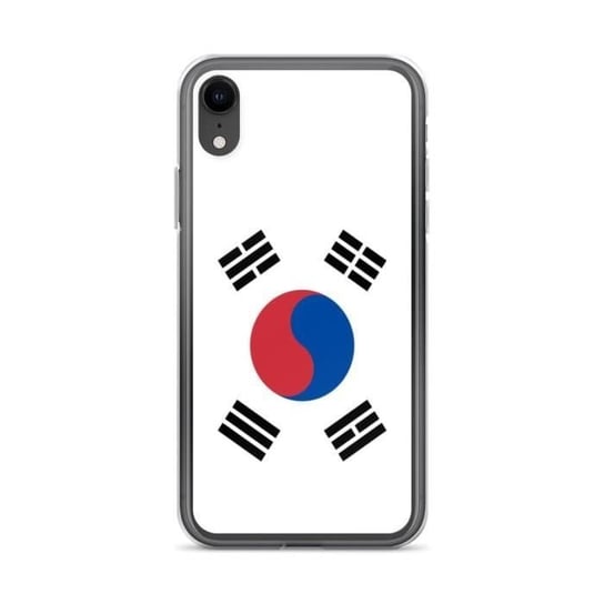 Etui z flagą Korei Południowej na iPhone'a XR Inny producent (majster PL)