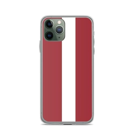 Etui z flagą Łotwy na iPhone'a 11 Pro Inny producent (majster PL)