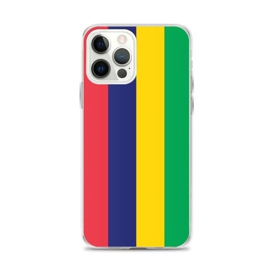 Etui z flagą Mauritiusa na iPhone'a 12 Pro Max Inny producent (majster PL)