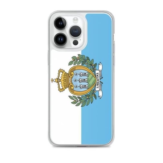 Etui z flagą San Marino na iPhone'a 14 Pro Max Inny producent (majster PL)