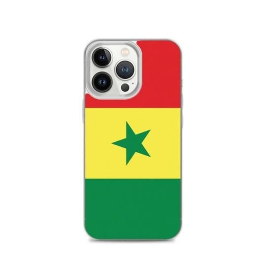 Etui z flagą Senegalu na iPhone'a 13 Pro Inny producent (majster PL)