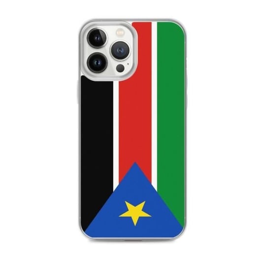 Etui z flagą Sudanu Południowego na iPhone'a 13 Pro Max Inny producent (majster PL)