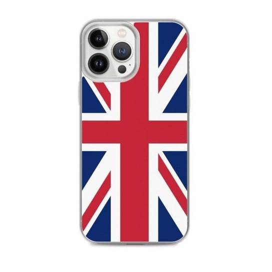 Etui z flagą Wielkiej Brytanii na iPhone'a 13 Pro Max Inny producent (majster PL)