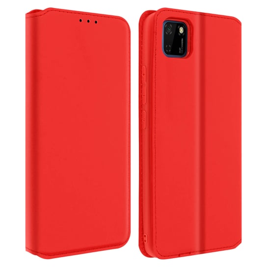 Etui z funkcją portfela Folio Huawei Y5p w kolorze czerwonym Avizar