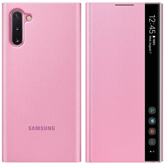 Etui z inteligentną klapką, Samsung Galaxy Note 10, różowy (EF-ZN970CPEGWW), różowy Samsung Electronics