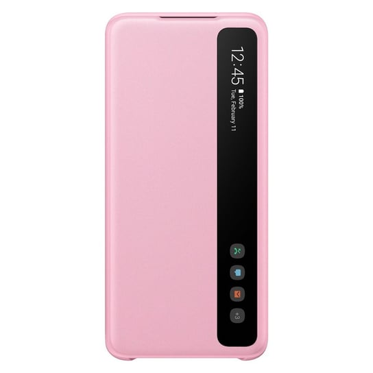 Etui z inteligentną klapką, Samsung Galaxy S20, różowy, EF-ZG980CPEGEU Samsung Electronics