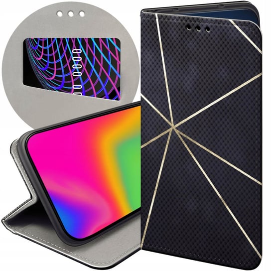 Etui Z Klapką Do Alcatel 1S 2019 Wzory Eleganckie Stylowe Luksusowe Futerał Alcatel