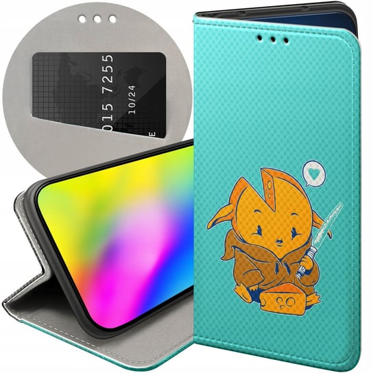 ETUI Z KLAPKĄ DO ALCATEL 1S 2021 / 3L 2021 WZORY BABY SŁODKIE CUTE FUTERAŁ Alcatel