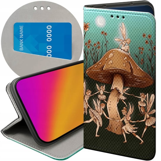 ETUI Z KLAPKĄ DO GOOGLE PIXEL 7 PRO WZORY FANTASY MAGIC WRÓŻKA FUTERAŁ CASE Google