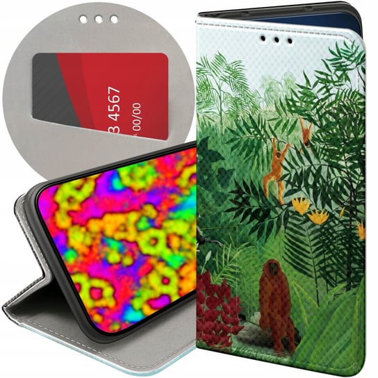 Etui Z Klapką Do Google Pixel 7 Pro Wzory Henri Rousseau Pejzaż Malarz Case Google