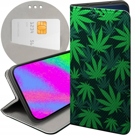 ETUI Z KLAPKĄ DO GOOGLE PIXEL 7 WZORY DLA PALACZY SMOKER FUTERAŁ POKROWIEC Google