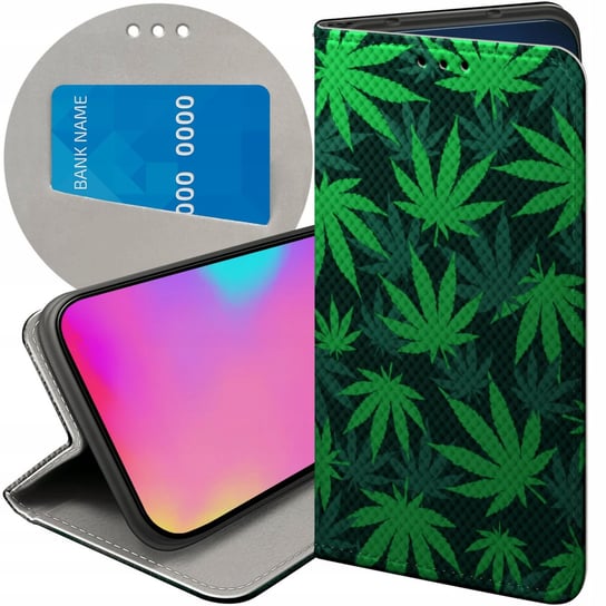 ETUI Z KLAPKĄ DO GOOGLE PIXEL 8 WZORY DLA PALACZY SMOKER WEED JOINT FUTERAŁ Google