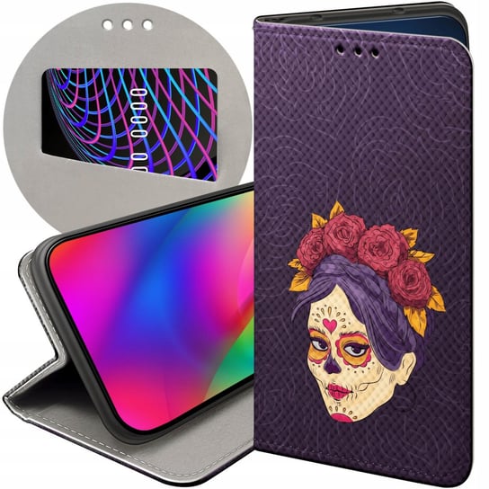 ETUI Z KLAPKĄ DO HONOR 90 LITE 5G WZORY MEKSYK TEQUILA MEKSYKAŃSKIE FUTERAŁ Honor