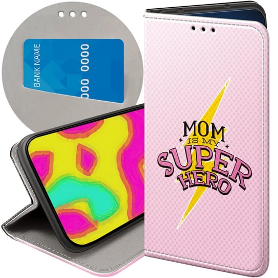 Etui Z Klapką Do Huawei Honor 8X Wzory Dzień Mamy Matki Mama Futerał Case Huawei