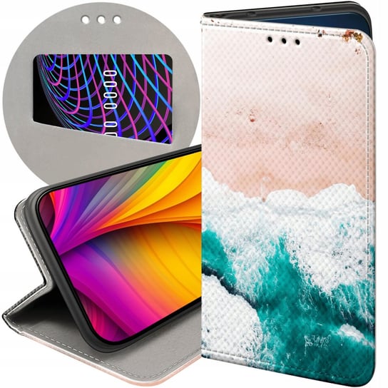 ETUI Z KLAPKĄ DO HUAWEI NOVA 10 PRO WZORY NATURA PRZYRODA KRAJOBRAZY CASE Huawei