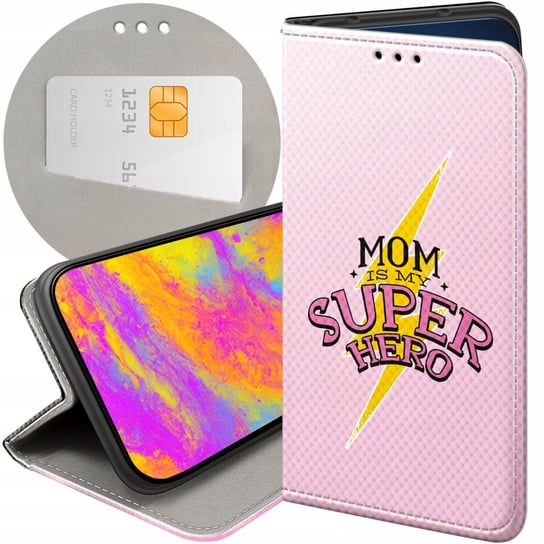 Etui Z Klapką Do Huawei Y5 2019 Wzory Dzień Mamy Matki Mama Futerał Case Huawei