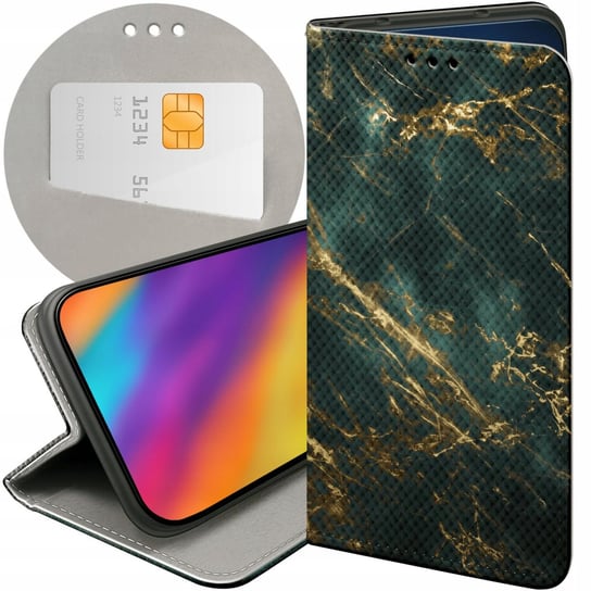 ETUI Z KLAPKĄ DO HUAWEI Y6 2017 / Y5 2017 WZORY DLA BABCI BABCIA BABUNIA Huawei