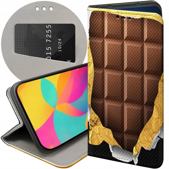 Etui Z Klapką Do Iphone 11 Pro Max Wzory Czekolada Choco Słodycze Futerał Apple