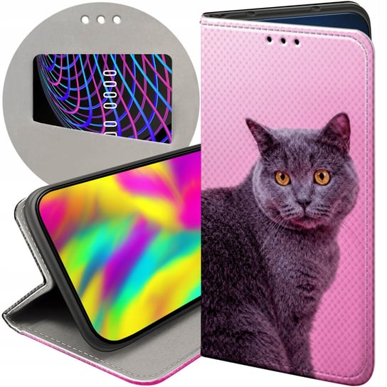 Etui Z Klapką Do Iphone 11 Wzory Koty Kotki Kociaki Futerał Pokrowiec Case Apple