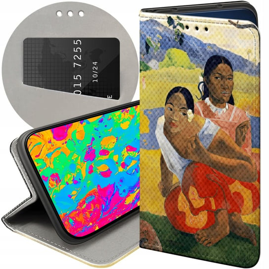 ETUI Z KLAPKĄ DO IPHONE 12 MINI WZORY PAUL GAUGUIN OBRAZY POSTIMPRESJONIZM Apple