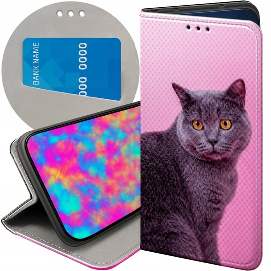 Etui Z Klapką Do Iphone 12 Pro Max Wzory Koty Kotki Kociaki Futerał Case Apple