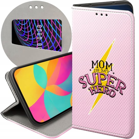 Etui Z Klapką Do Iphone 13 Mini Wzory Dzień Mamy Matki Mama Futerał Case Apple