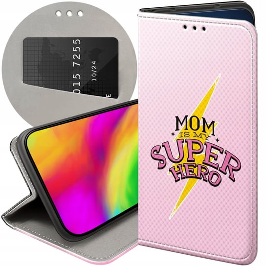 Etui Z Klapką Do Iphone 13 Pro Max Wzory Dzień Mamy Matki Mama Futerał Case Apple