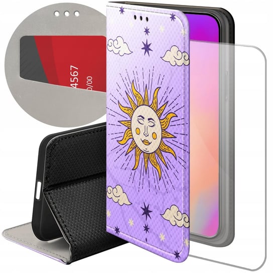 ETUI Z KLAPKĄ DO IPHONE 15 PLUS WZORY MODNE MODA FASHION FUTERAŁ POKROWIEC Apple