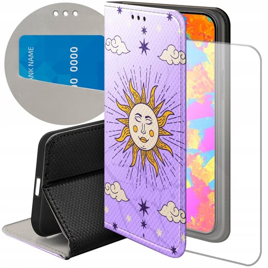 ETUI Z KLAPKĄ DO IPHONE 15 PRO MAX WZORY MODNE MODA FASHION FUTERAŁ CASE Apple