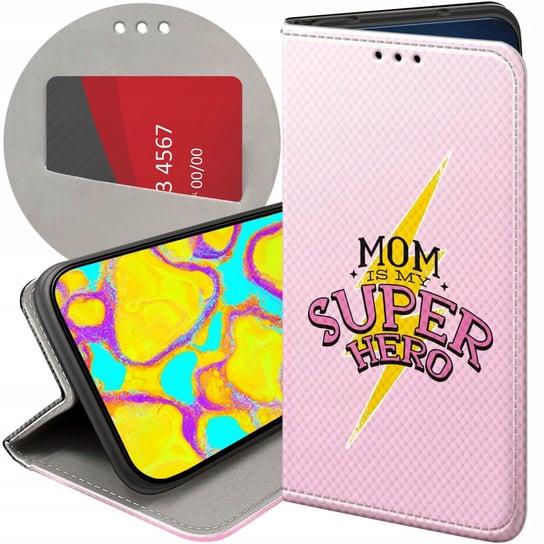 Etui Z Klapką Do Iphone 6 / 6S Wzory Dzień Mamy Matki Mama Futerał Case Apple