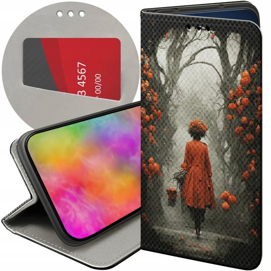 Etui Z Klapką Do Iphone 6 Plus / 6S Plus Wzory Jesień Liście Autumn Case Apple