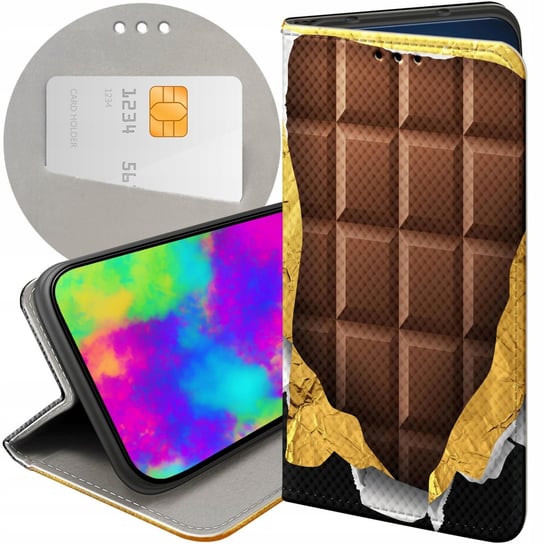 Etui Z Klapką Do Iphone 7 / 8 / Se 2020 Wzory Czekolada Choco Słodycze Case Apple