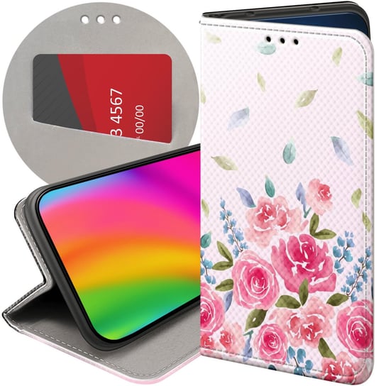 Etui Z Klapką Do Moto E20 / E30 / E40 Wzory Ładne Piękne Beauty Futerał Motorola